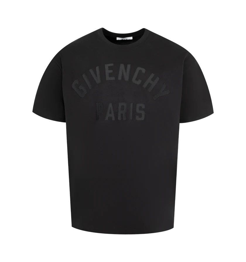 Givenchy o1h1sh11225 Logo Tshirt in Black Size US M / EU 48-50 / 2 - 1 Thumbnail