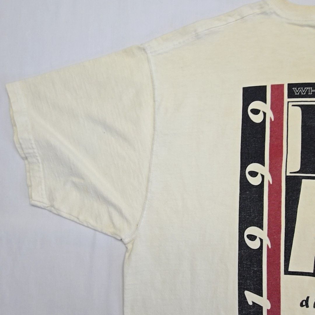 Fruit Of The Loom Vintage Jesus Shirt I AM White L Religion Tee 90s Size US L / EU 52-54 / 3 - 3 Thumbnail