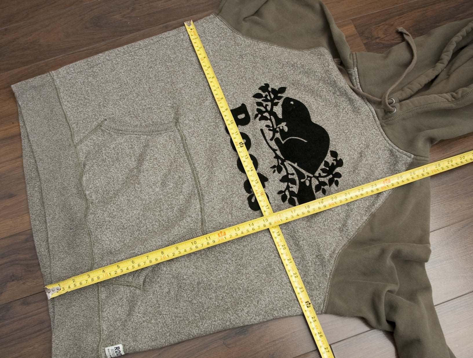 Roots Roots Canada Hoodie Size XL Green / Gray Size US XL / EU 56 / 4 - 6 Thumbnail