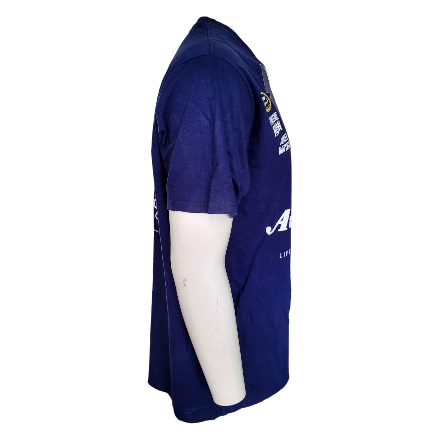 Vintage VINTAGE Fanatics NASCAR T-Shirt - Navy Blue - 100% Cotton - Short Sleeve - XL - Men’s Size US XL / EU 56 / 4 - 5 Thumbnail
