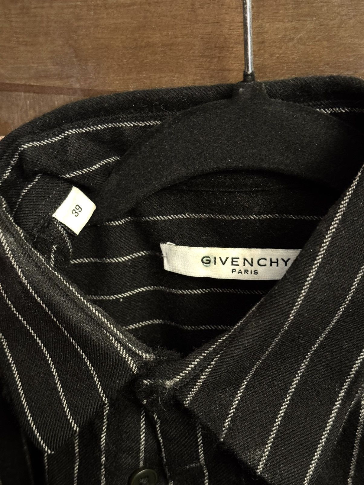Givenchy givenchy runway wool shirt fw15 39 Size US M / EU 48-50 / 2 - 5 Thumbnail