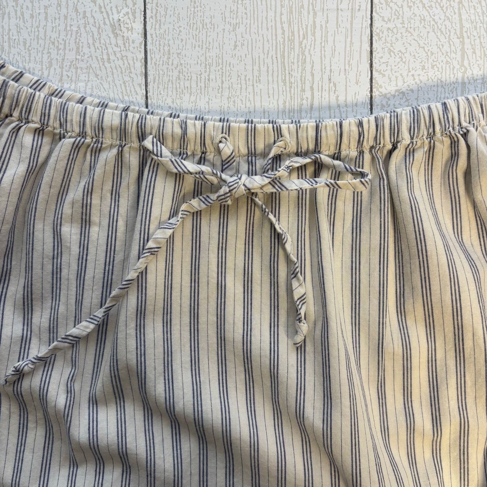 Madewell Madewell Striped Off Shoulder Boho Swing Top Small Size S / US 4 / IT 40 - 7 Thumbnail