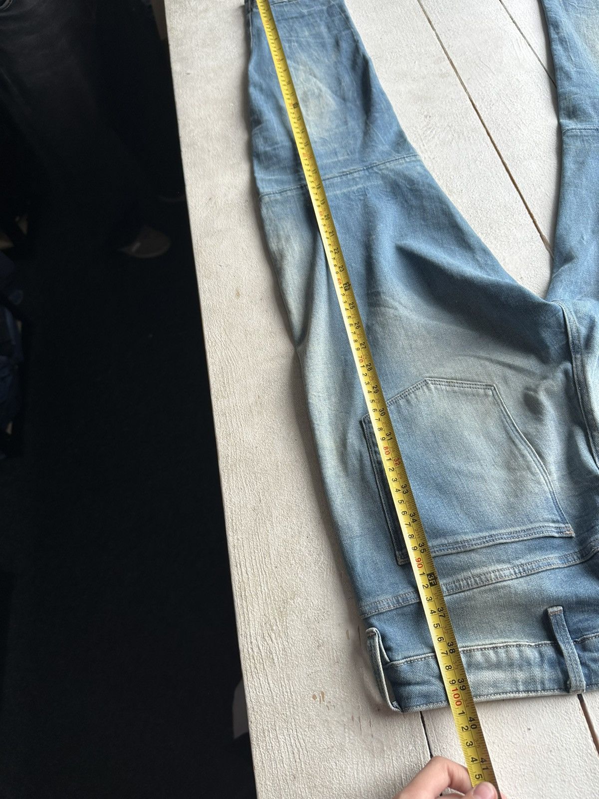 G-Star 🚨VNTG G STAR RAW BLUE FADED RARE AVANT GARDE JEANS Y2K Size 28" / US 6 / IT 42 - 13 Thumbnail