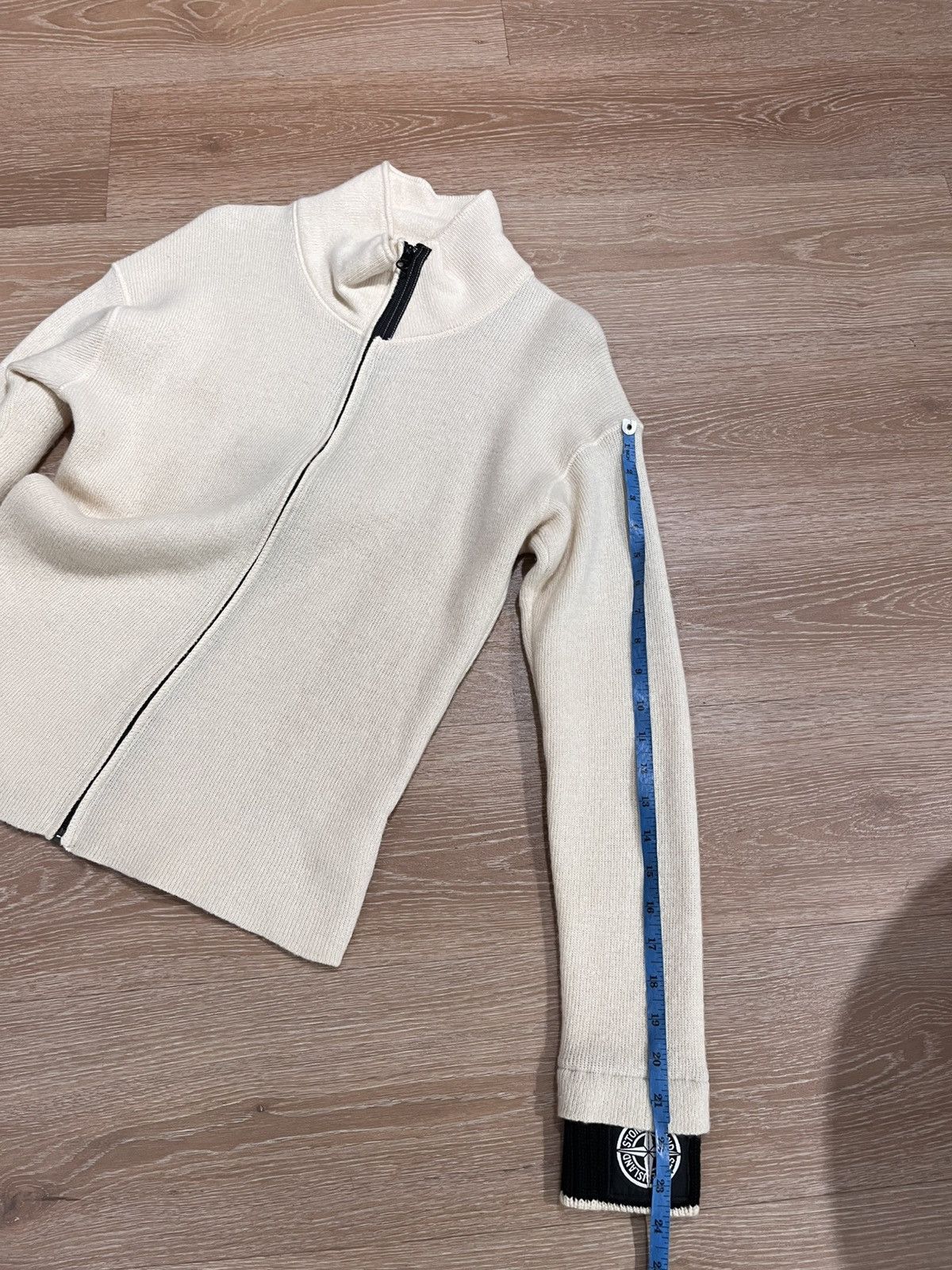 Stone Island Vintage stone island wool tracktop jacket Size S / US 4 / IT 40 - 14 Thumbnail