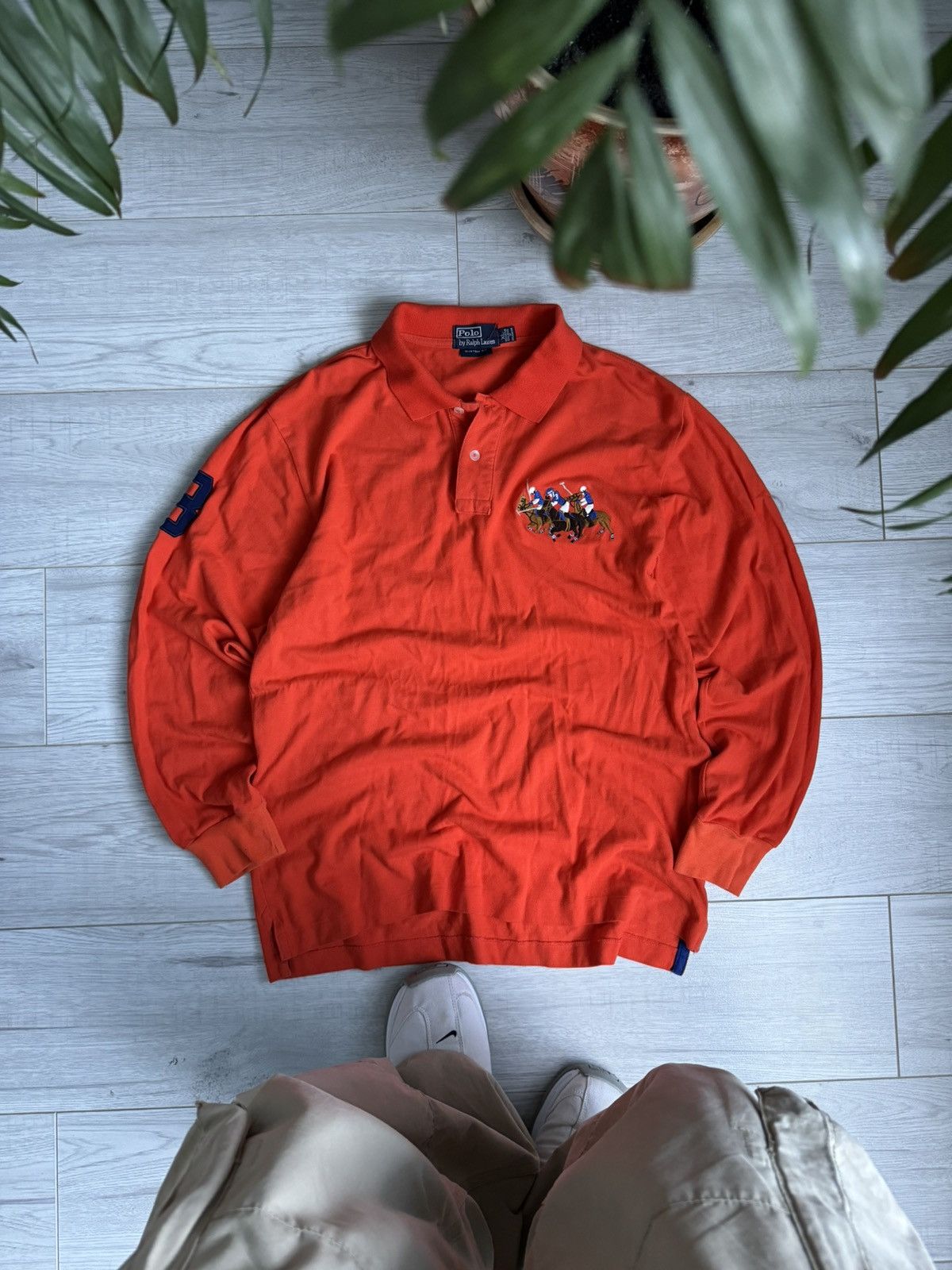 Polo Ralph Lauren × Rugby Ralph Lauren × Vintage Vintage Polo Ralph Lauren Rugby shirt polo Size US XL / EU 56 / 4 - 1 Thumbnail