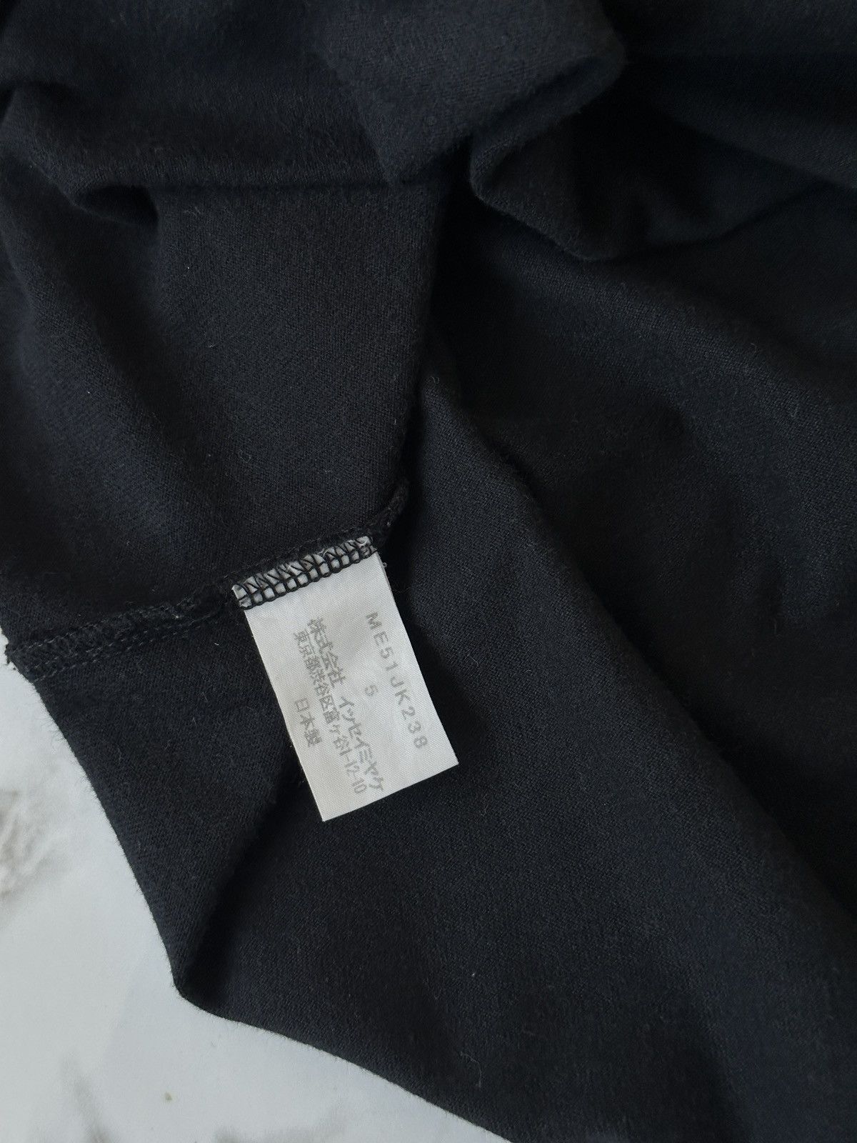Issey Miyake Issey Miyake - Steve Jobs Black Mock Turtleneck Size US XL / EU 56 / 4 - 6 Thumbnail