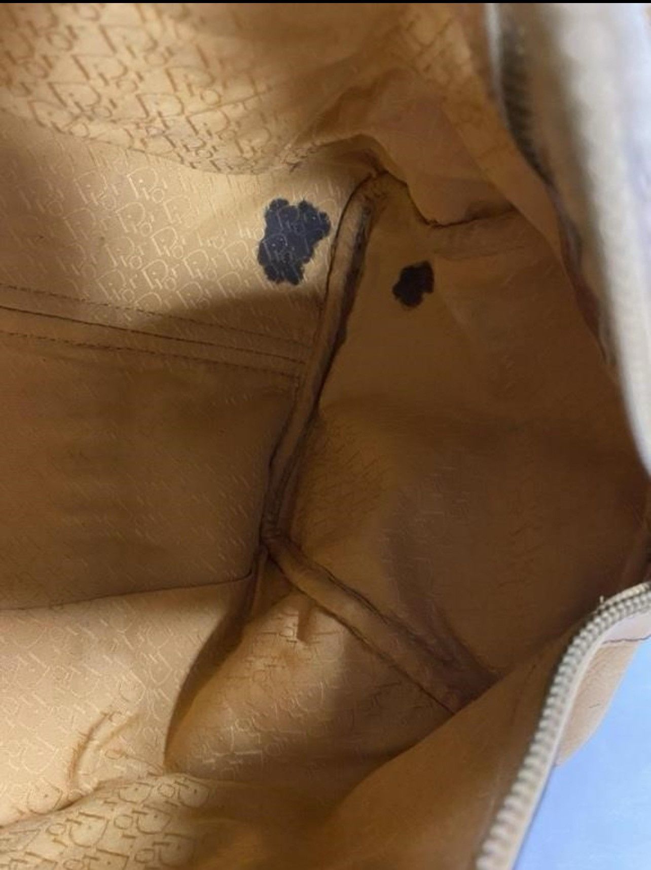 Christian Dior Monsieur Christian Dior Vintage Leather Suede Boston Duffle Size ONE SIZE - 4 Thumbnail