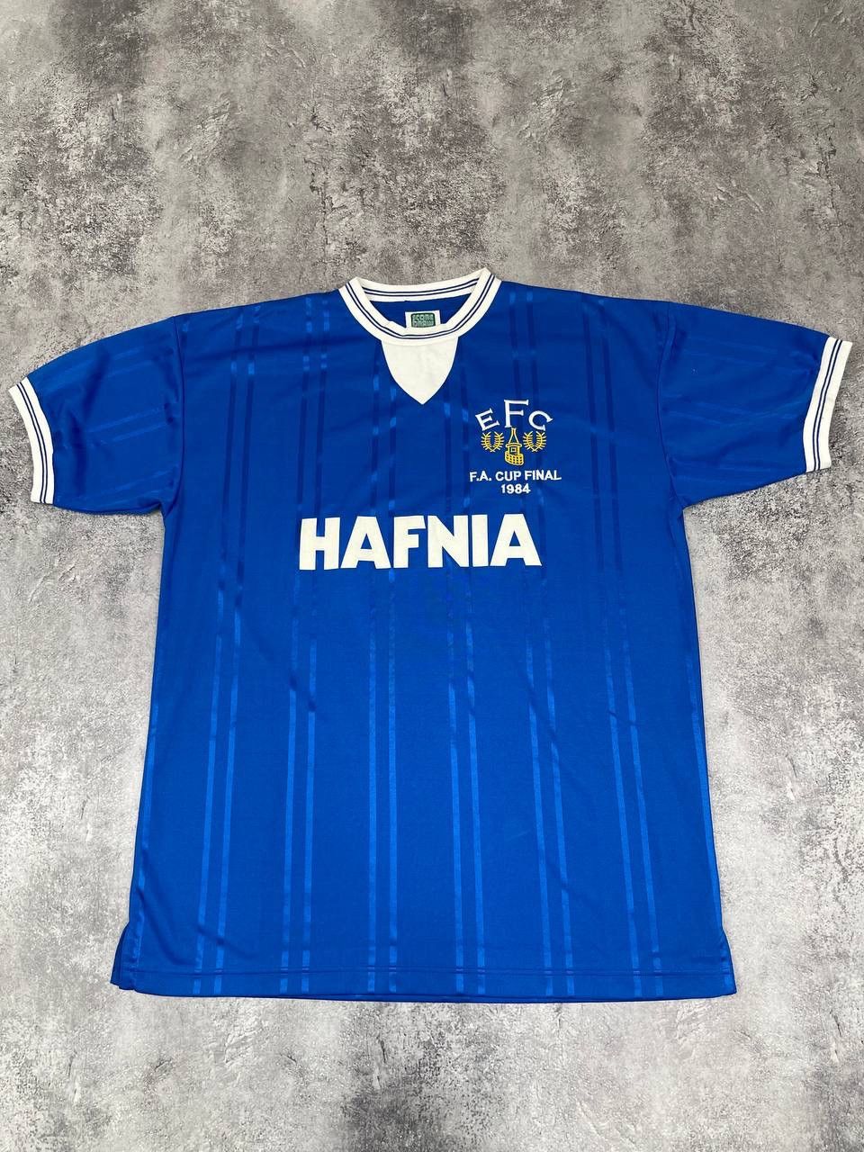 Other Score Draw Everton Men Home Football Jersey Retro FA 1984 Size US M / EU 48-50 / 2 - 1 Thumbnail