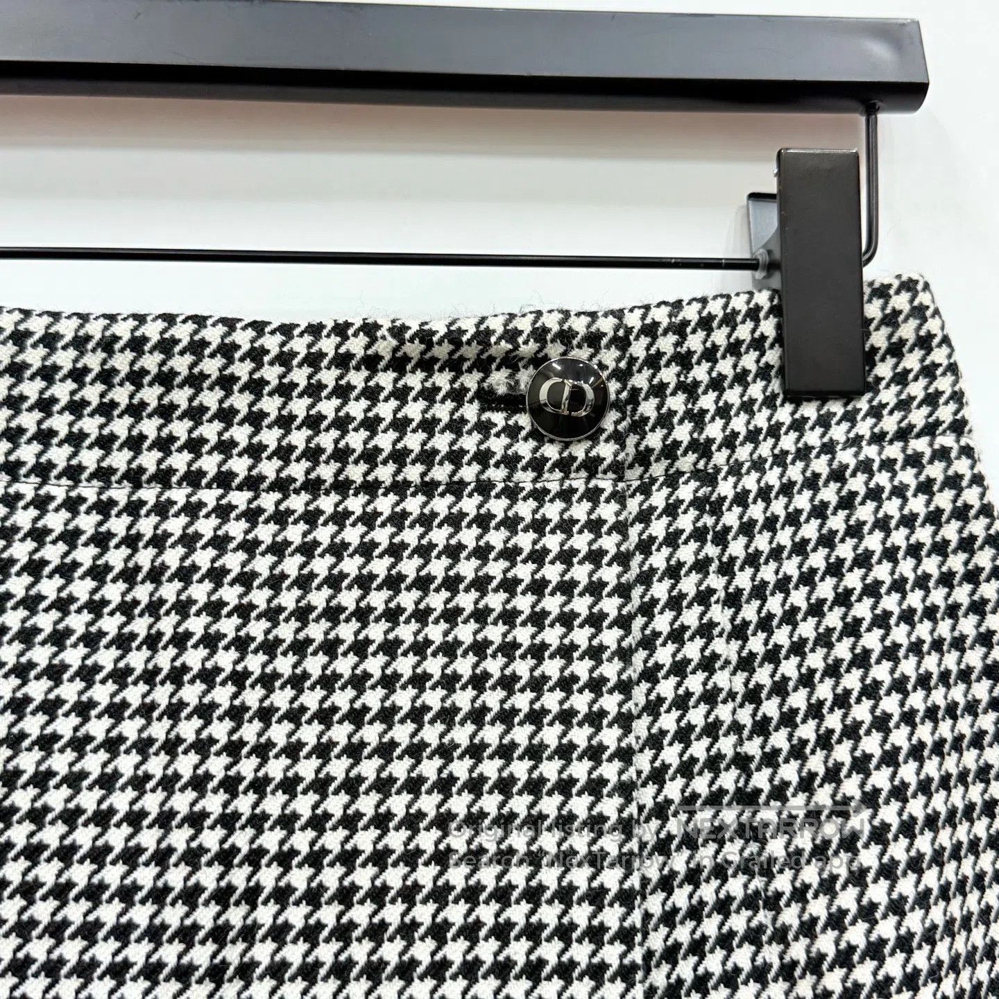 Dior Dior Houndstooth A-Line Short Shorts| Size 33" - 2 Thumbnail