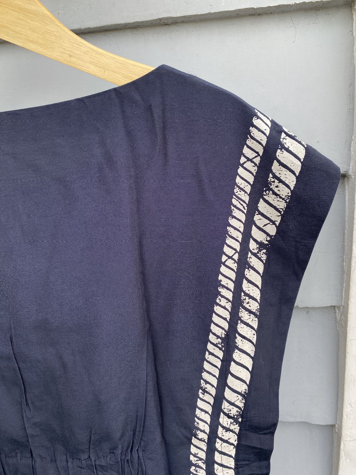 Vintage Ninesix Ny 96 Sailor Rope Design Dress Japanese Style Size ONE SIZE - 17 Thumbnail