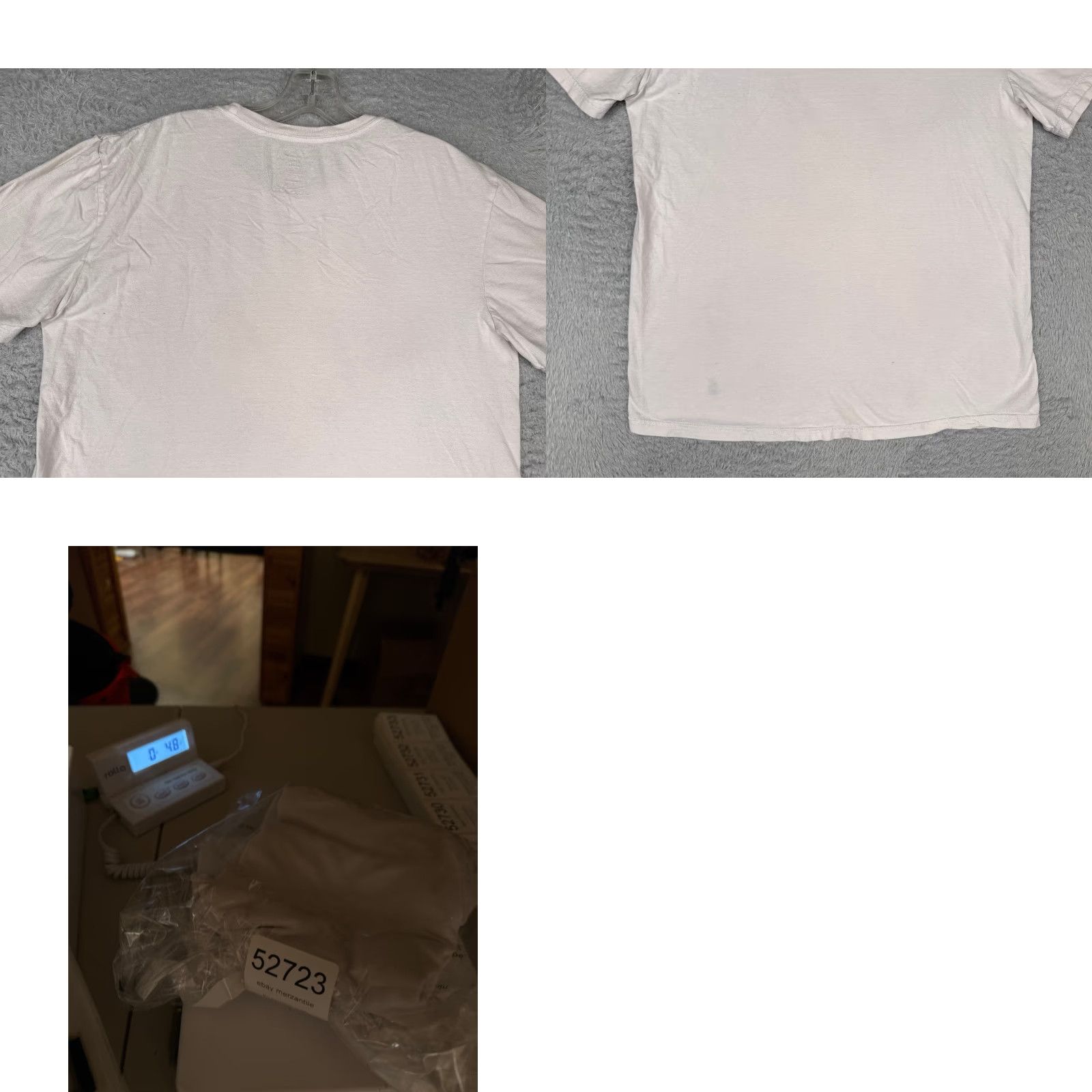 Ralph Lauren VINTAGE Ralph Lauren Shirt Mens Adult Large White 100% Cotton Short Sleeve Crew Neck Embroidered Logo Classic Polo 90s Sports Size US L / EU 52-54 / 3 - 9 Thumbnail