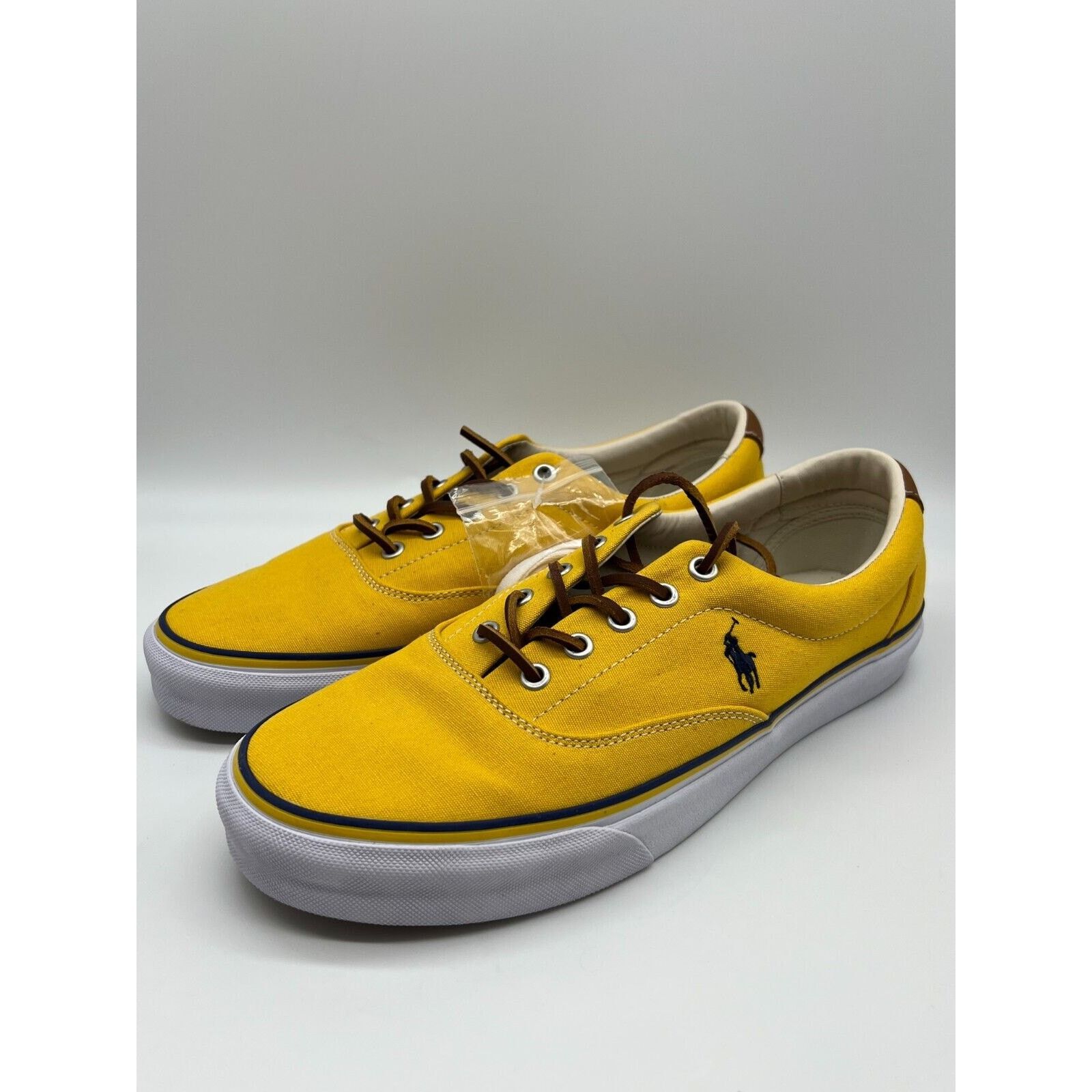 Polo Ralph Lauren Polo Ralph Lauren Men’s Keaton-Pony Canvas Mustard 10.5 Size US 10.5 / IT 40.5 - 7 Thumbnail