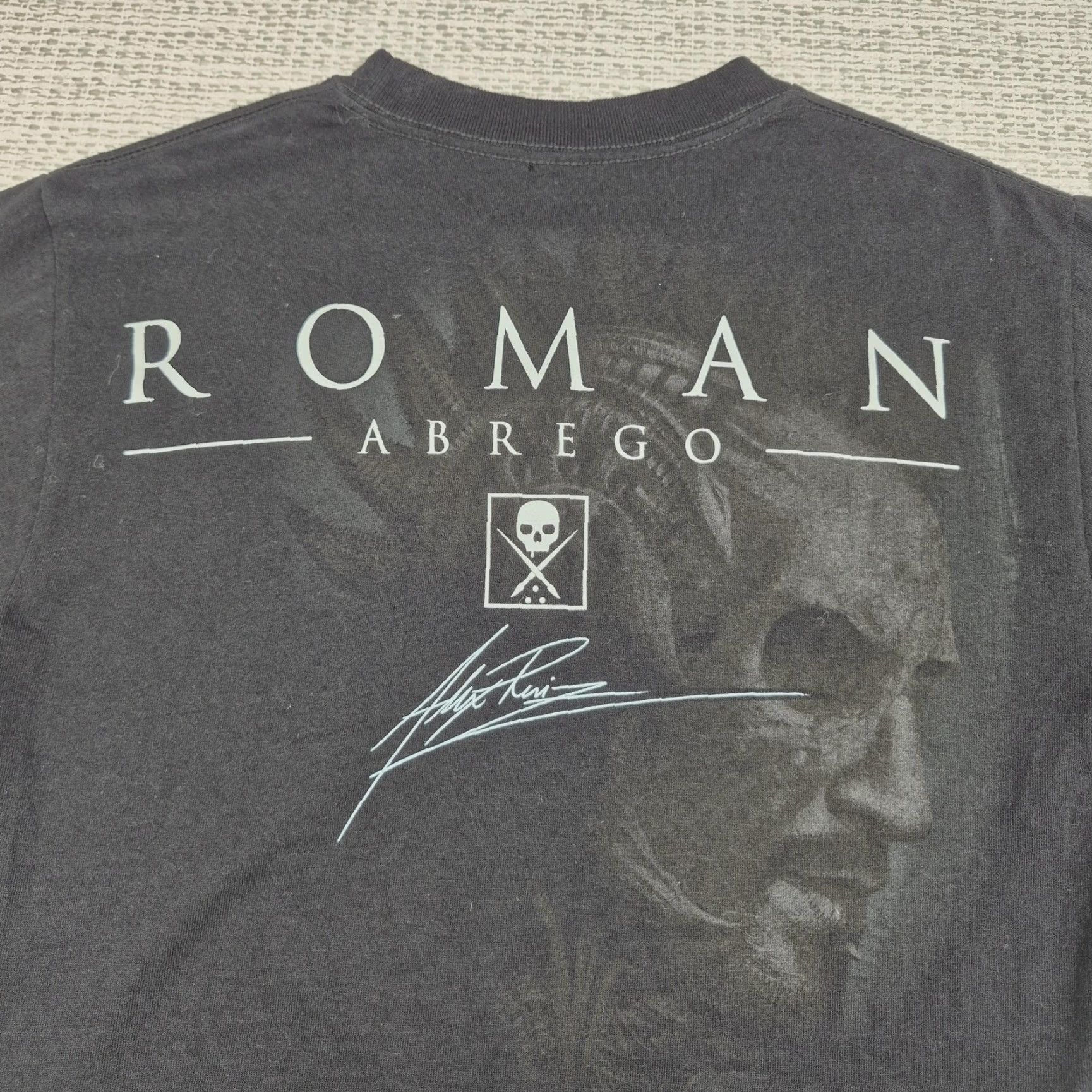 Vintage Sullen Art Collective Roman Abrego Shirt Mens Small Black Skull Tattoo Graphic Crew Neck Short Sleeve T-Shirt Size US S / EU 44-46 / 1 - 3 Thumbnail