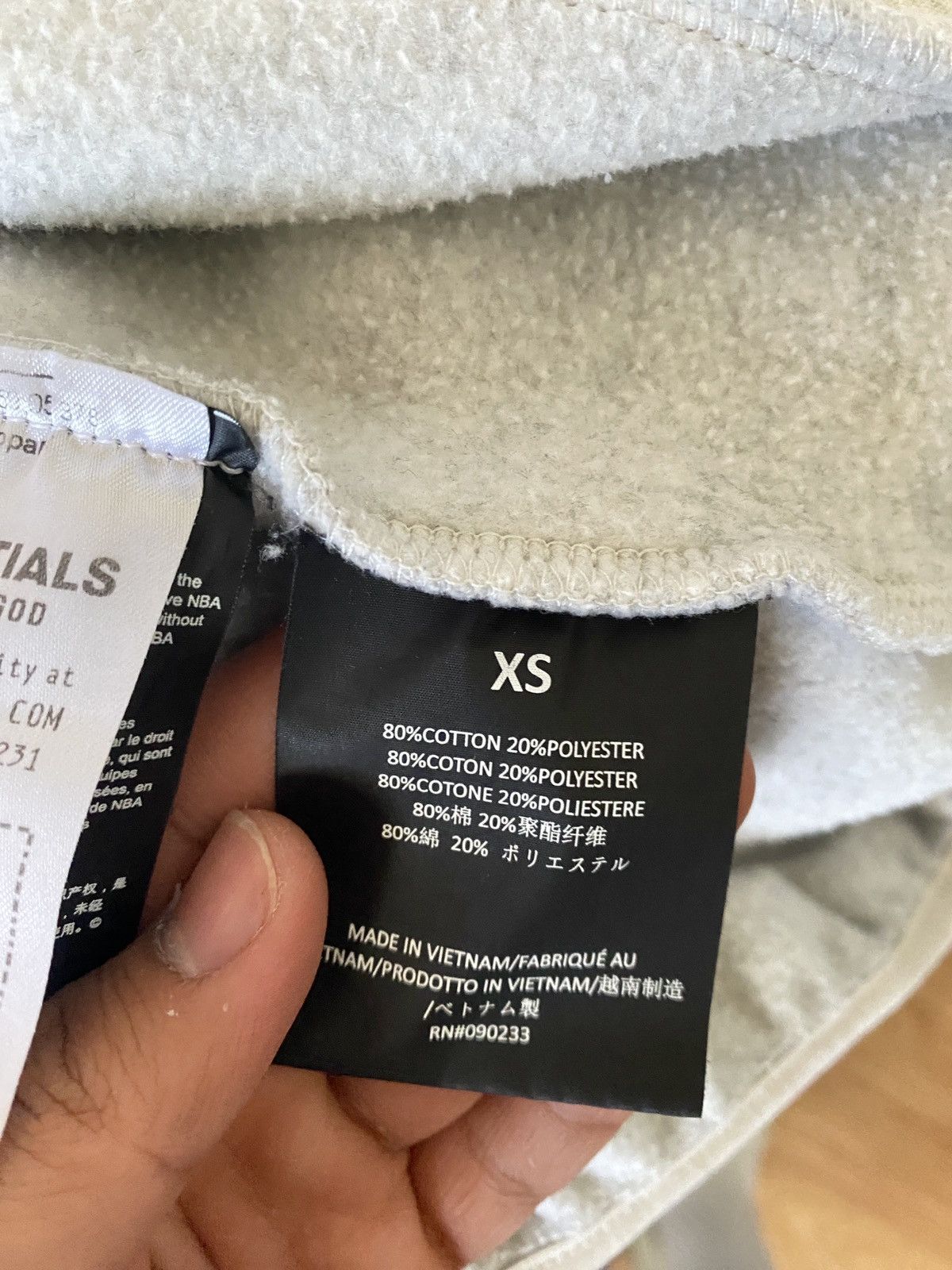Essentials × Fear of God Essentials Fear of God NBA Hoodie Size US XS / EU 42 / 0 - 6 Thumbnail