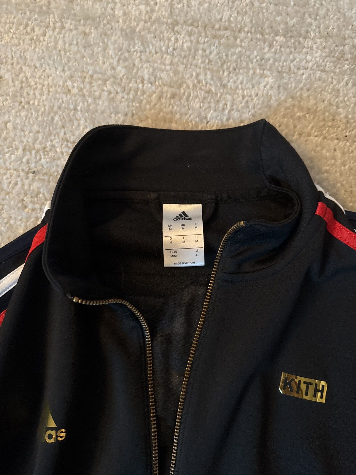 Adidas × Kith kith x adidas world cup soccer jacket Size US M / EU 48-50 / 2 - 2 Thumbnail
