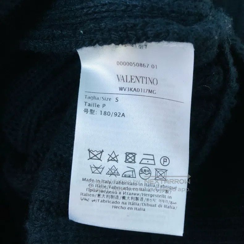 Valentino Valentino Hem logo wool cardigan Size S / US 4 / IT 40 - 4 Thumbnail