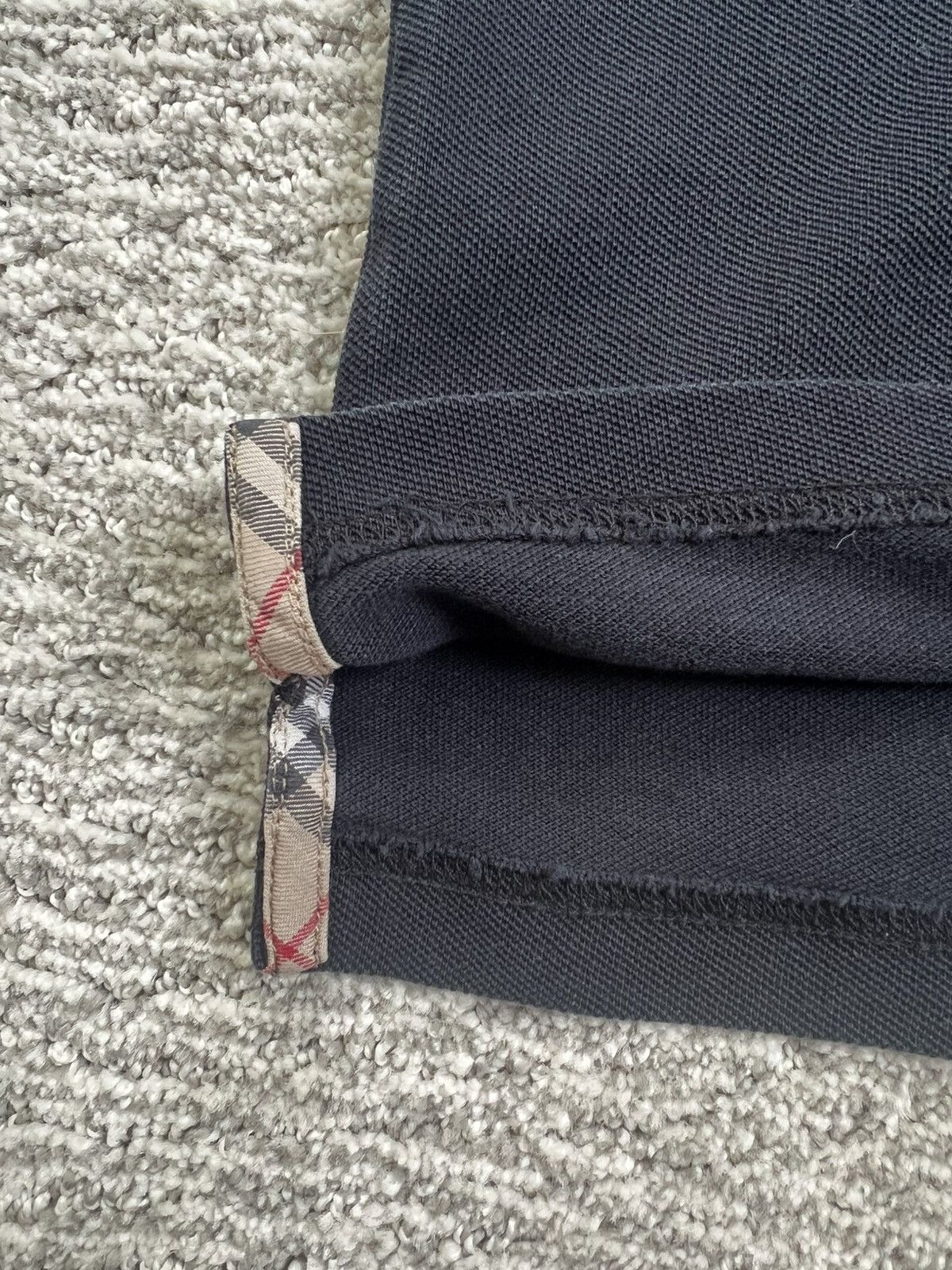 Burberry Burberry London Black Polo Shirt XL (Fits Like Medium) Size US XL / EU 56 / 4 - 7 Thumbnail