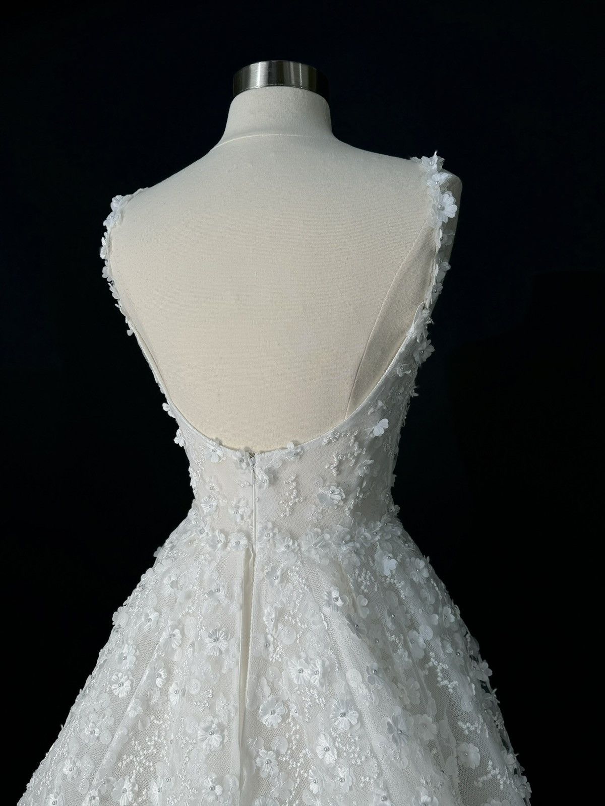 Other Brand New US 6 Embroidery lace Anna Augusta Bridal Gown Size M / US 6-8 / IT 42-44 - 5 Thumbnail