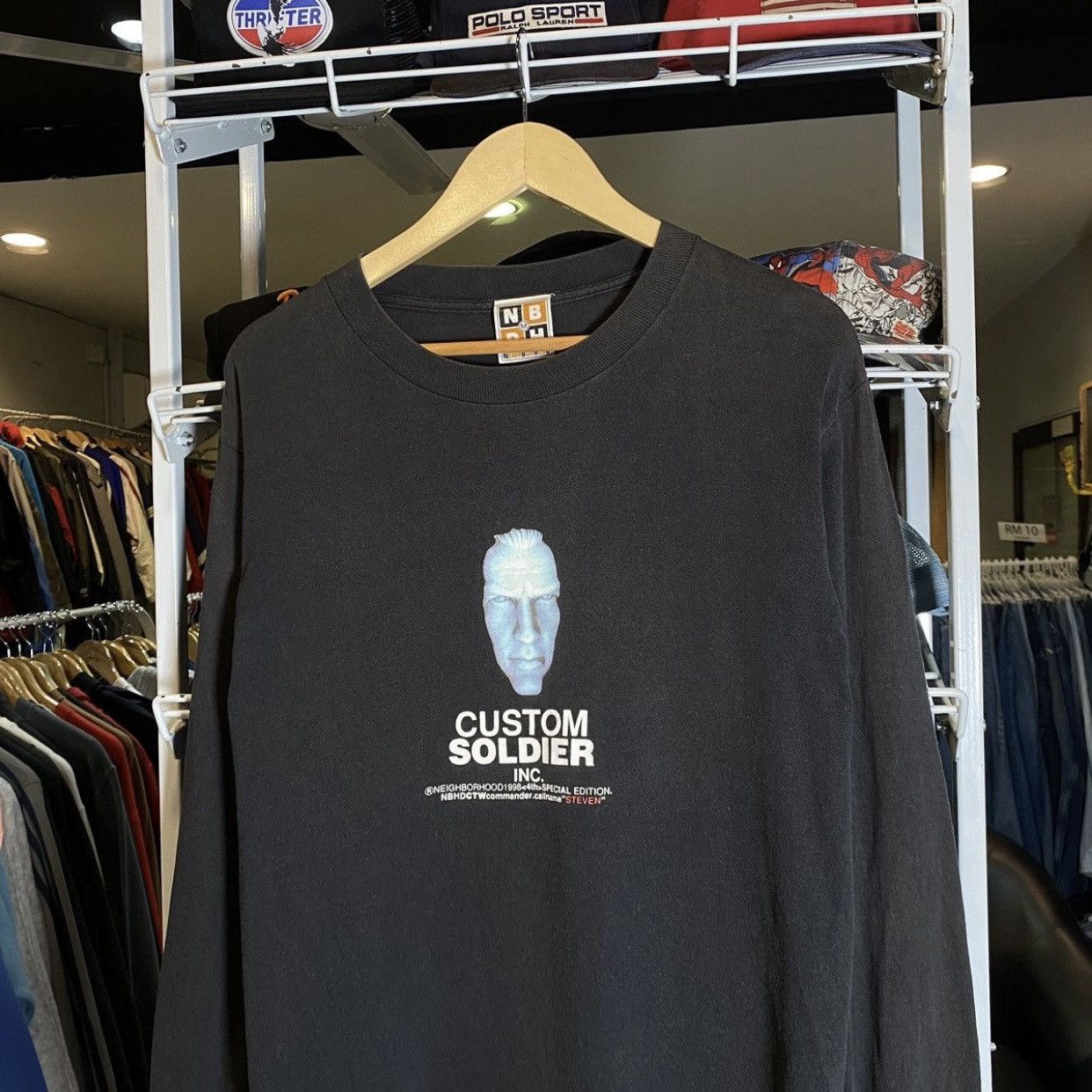 Neighborhood Vintage 1998 Neighborhood Custom Soldier Special Edition Tee Size US M / EU 48-50 / 2 - 3 Thumbnail
