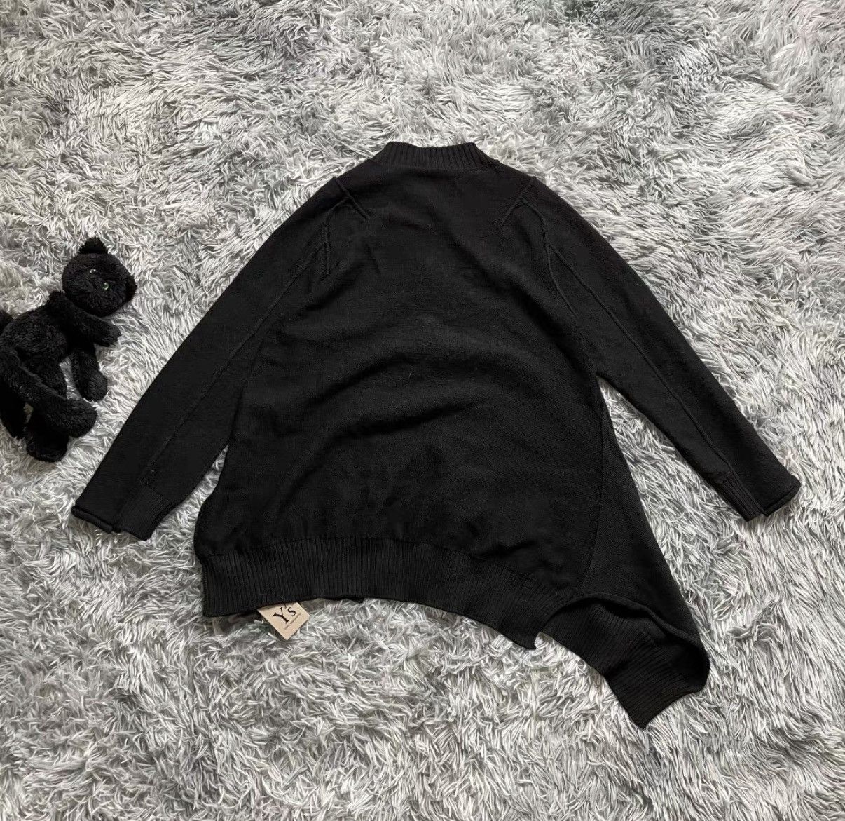 Yohji Yamamoto Yohji Yamamoto Y's Asymmetric Knit Cardigan J29 Size US M / EU 48-50 / 2 - 2 Thumbnail