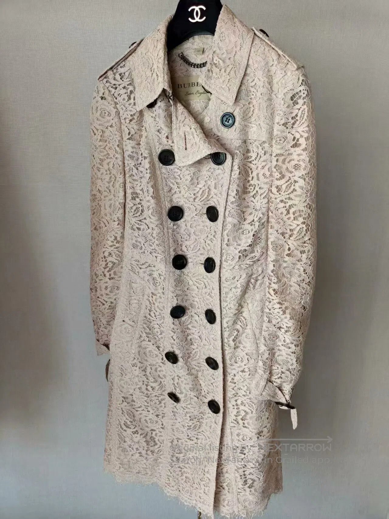Burberry Burberry Lace Trench Coat. Size M / US 6-8 / IT 42-44 - 1 Thumbnail