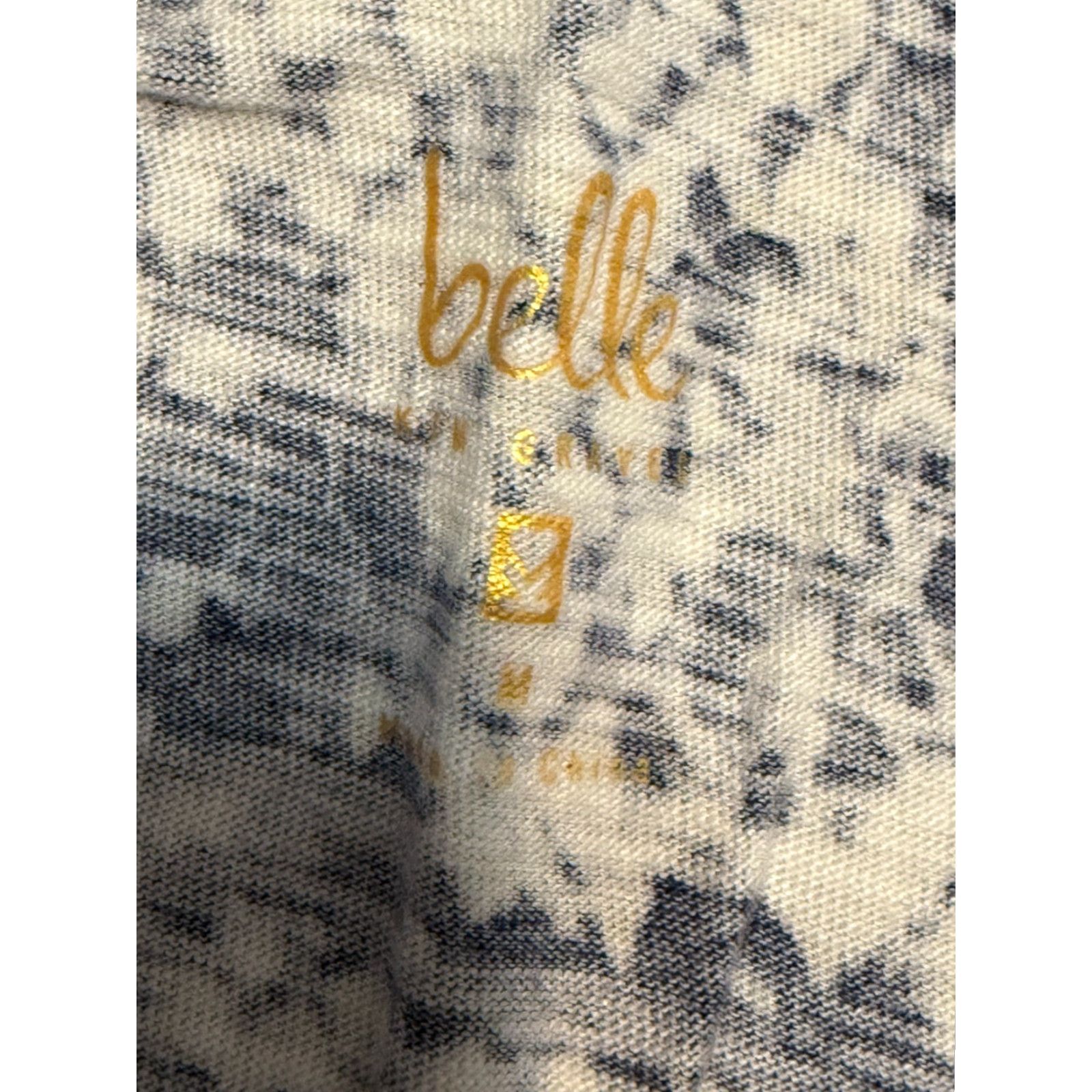 Vintage Belle Tank Top Women's Size Medium Blue White Allover Printed Round Neck Shirt Tank Belle Tank Top Mens? No. Size M / US 6-8 / IT 42-44 - 5 Thumbnail