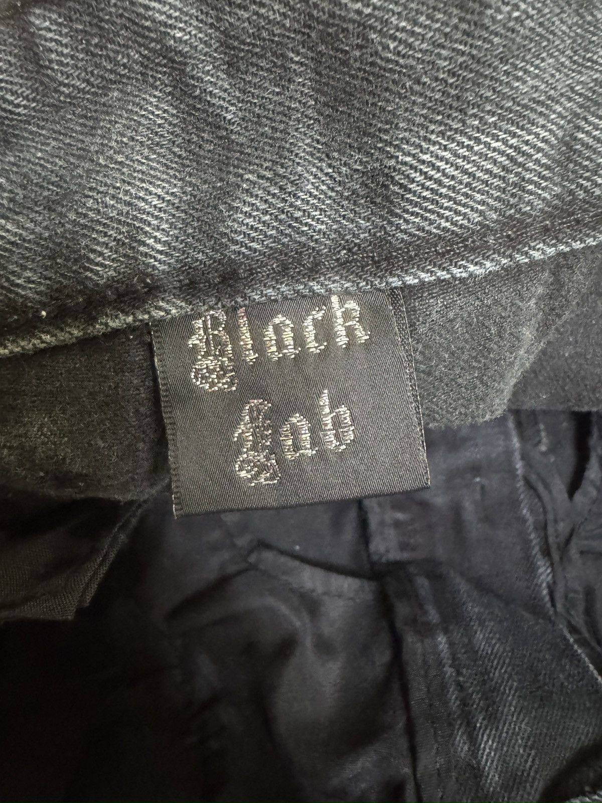 Black Lab Jeans Multi-Strap Bondage Style Denim