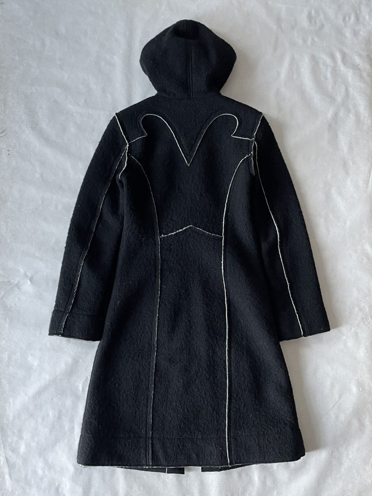 Diesel Diesel Avant Garde Vintage Wool Coat Ann Demeulemeester styl Size S / US 4 / IT 40 - 3 Thumbnail