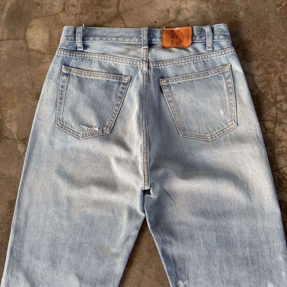 Japanese Brand W30x26.5 Vintage RNA INC ButtonFly Distressed Denim Jean Size US 30 / EU 46 - 11 Thumbnail