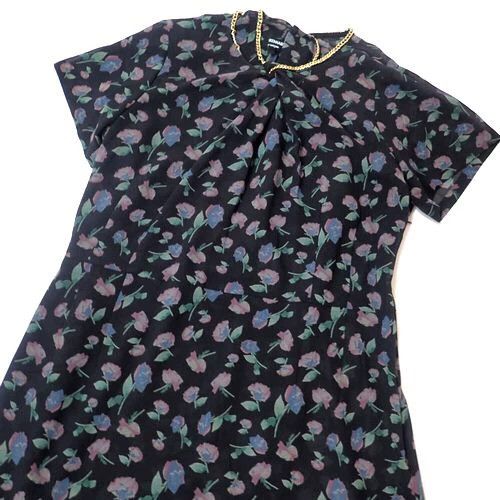 Junya Watanabe Junya Watanabe CDG Print Metal Collar Dress Size XS / US 0-2 / IT 36-38 - 1 Thumbnail