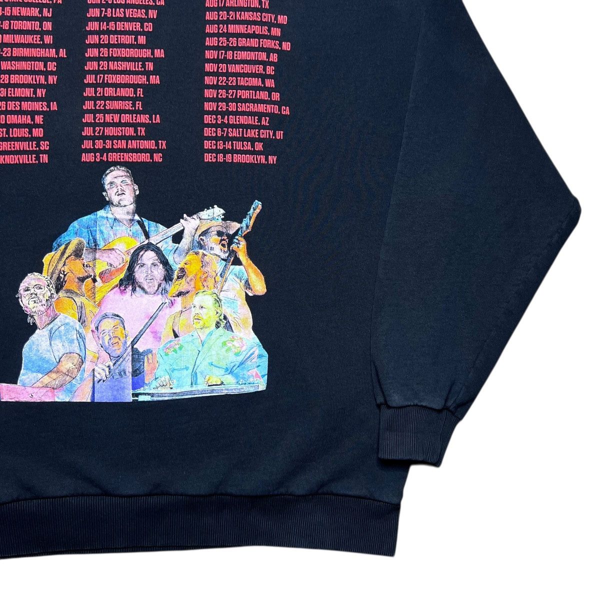Band Tees 2024 Zach Bryan’s The Quittin Time Tour Sweatshirt Hoodie Size US XL / EU 56 / 4 - 18 Thumbnail