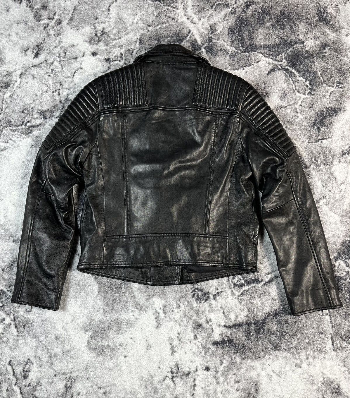 Allsaints AllSaints Leather Biker Jacket Moto Women’s S Black Size S / US 4 / IT 40 - 10 Thumbnail