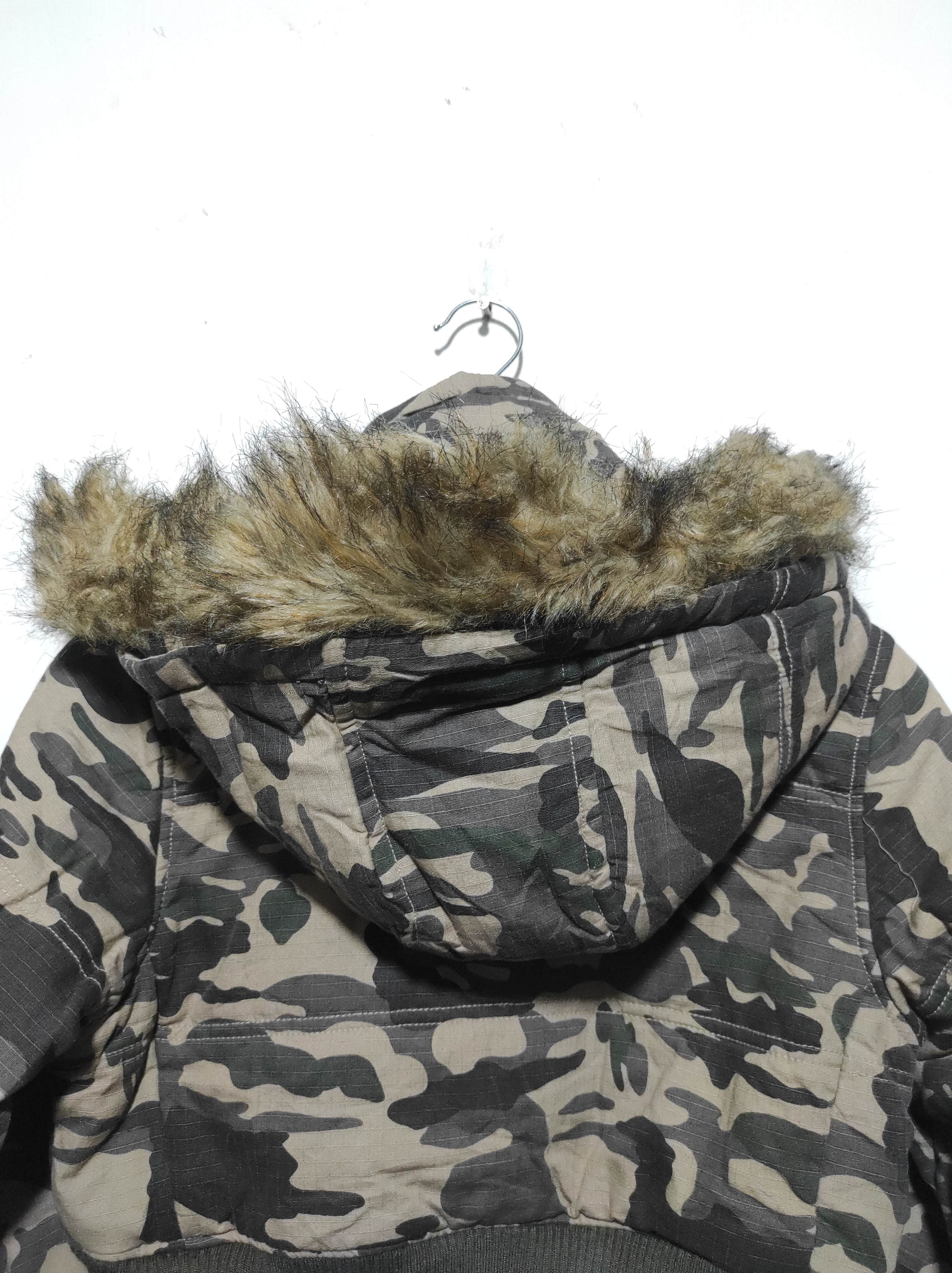 Hysteric Glamour Coloring gem Crop Camo Zip Hoodie Parka Jacket Size M / US 6-8 / IT 42-44 - 16 Thumbnail