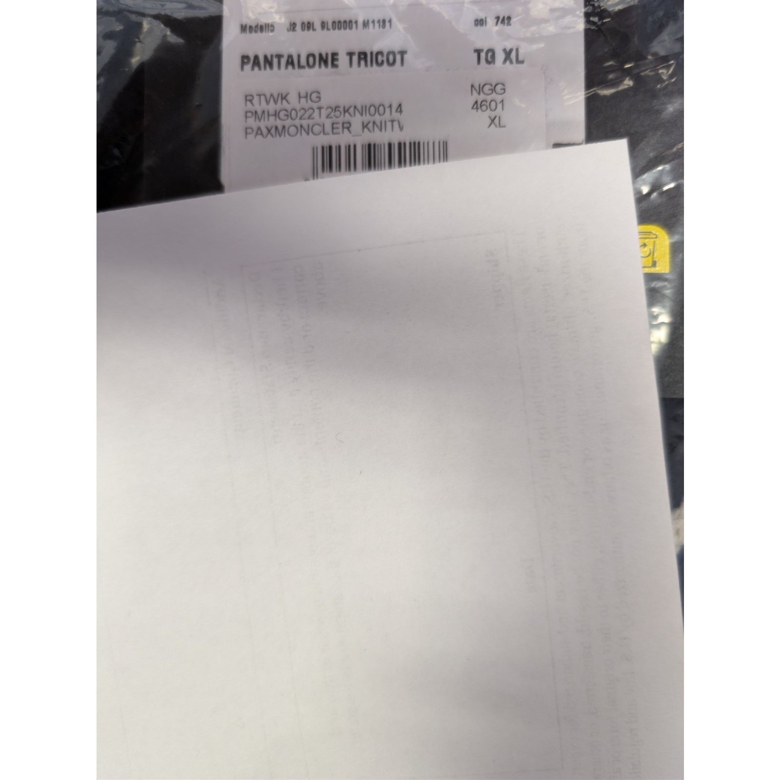 Moncler × Palm Angels o1rshd1 Knitwear Racing Track Pants in Navy Blue / White Size US 36 / EU 52 - 23 Thumbnail