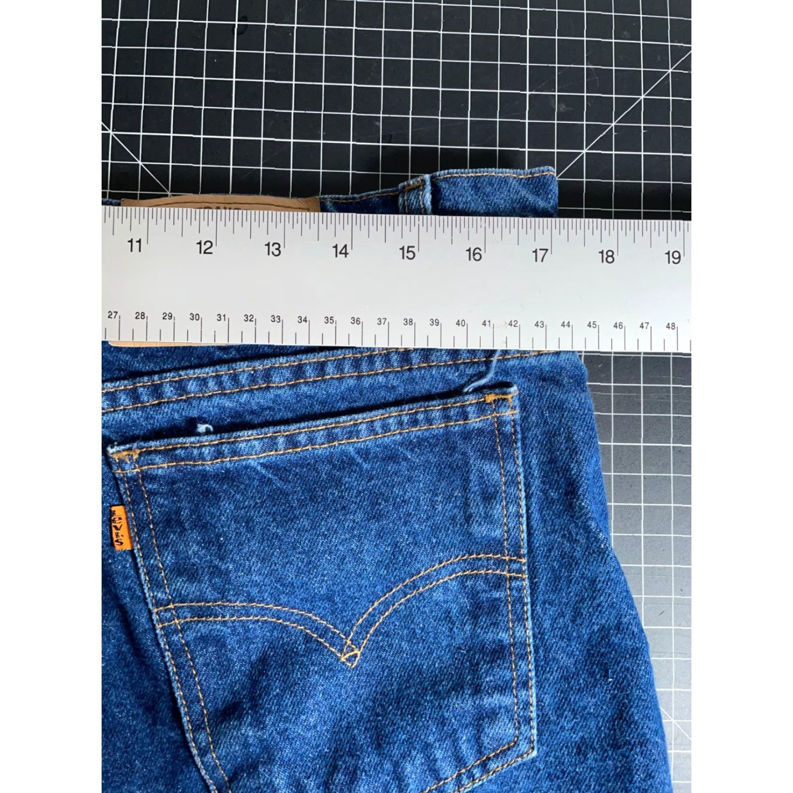Levi's VINTAGE Levi's 505 Jeans Men 36 x 34 Blue Straight Size US 34 / EU 50 - 6 Thumbnail
