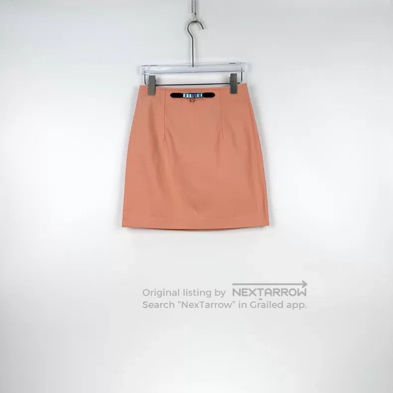 Hermes Hermes Light pink bell skirt Size 24" / US 00 / IT 34 - 3 Thumbnail