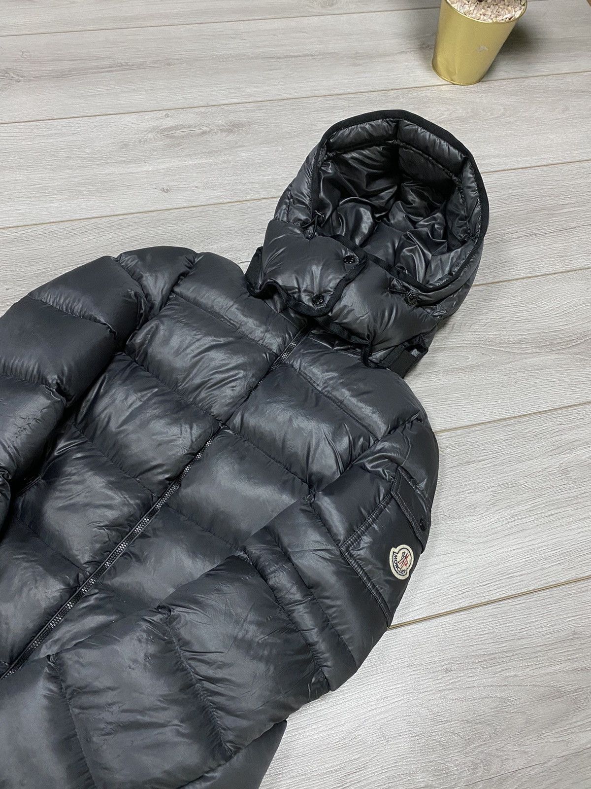 Moncler Moncler Berre Giubbotto puffer down jacket Size S / US 4 / IT 40 - 2 Thumbnail