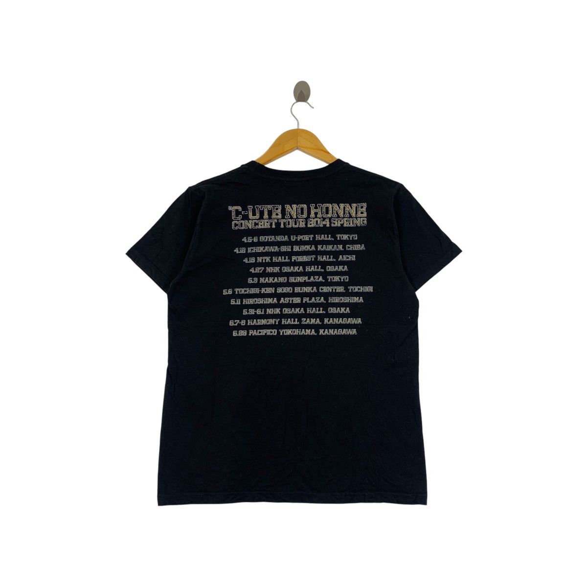 Vintage C-UTE NO HONNE Morning Musume Japan Idol Tee Shirt Size US S / EU 44-46 / 1 - 4 Thumbnail