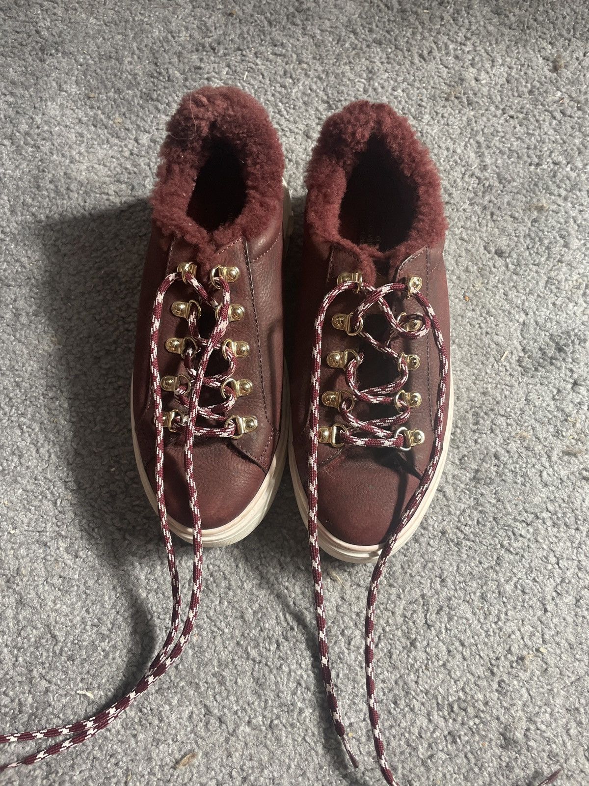 Louis Vuitton Louis Vuitton Time Out faux fur trainers Size US 6 / IT 36 - 1 Thumbnail