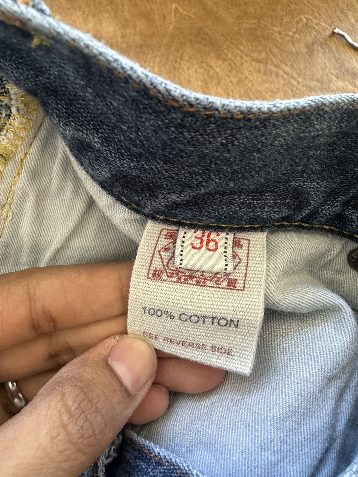 Evisu Evisu Light Wash Jeans Size US 36 / EU 52 - 5 Thumbnail
