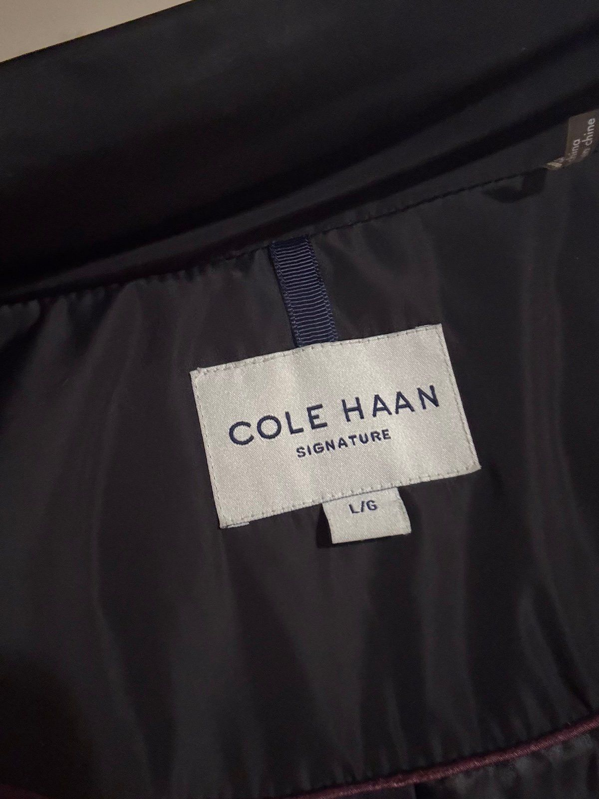 Cole Haan Cole Haan Hooded Down & Feather Jacket Size L / US 10 / IT 46 - 4 Thumbnail