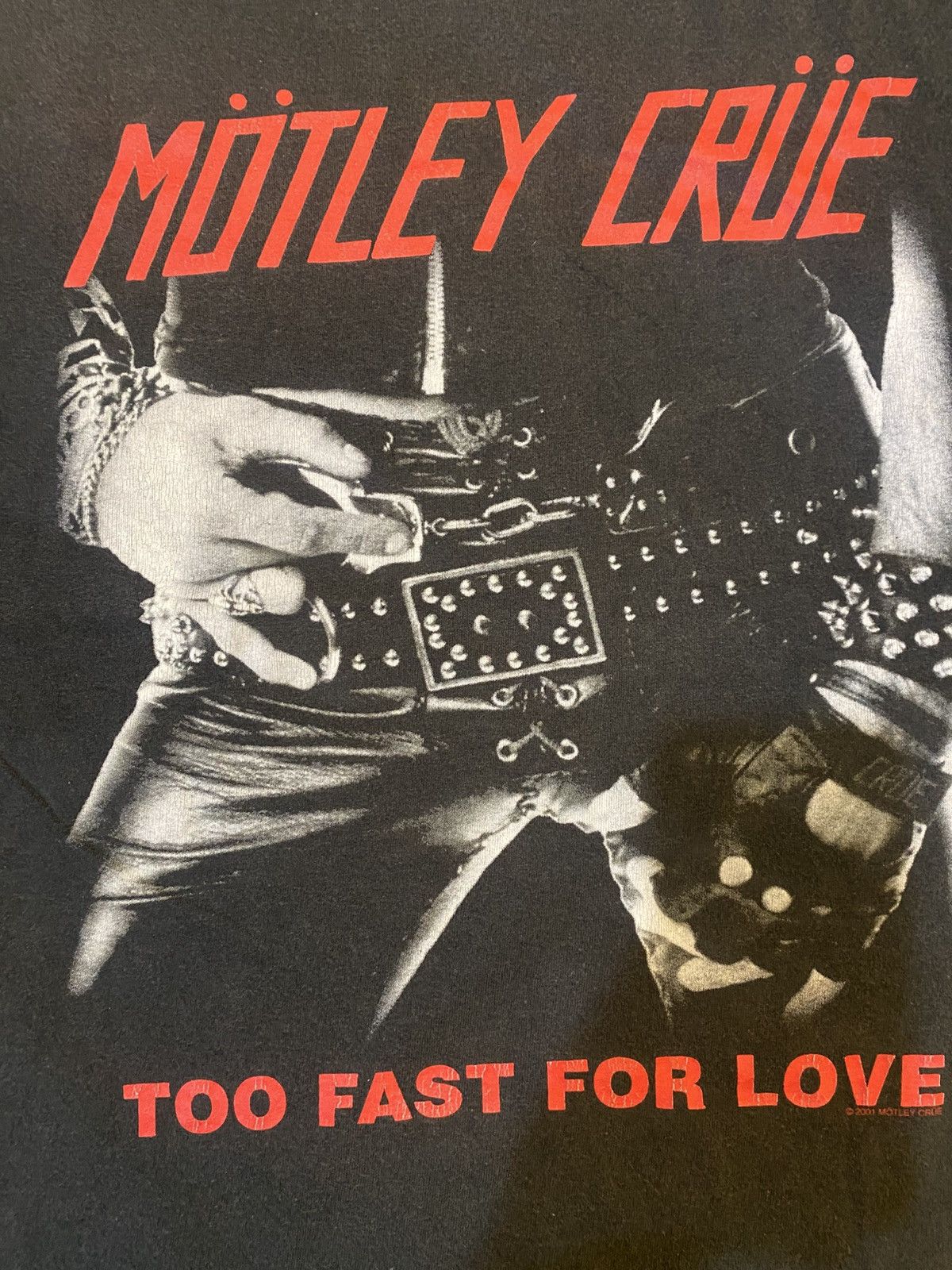 Band Tees 2001 MONTLEY CRUE 2Sided Band Tee Size US L / EU 52-54 / 3 - 5 Thumbnail