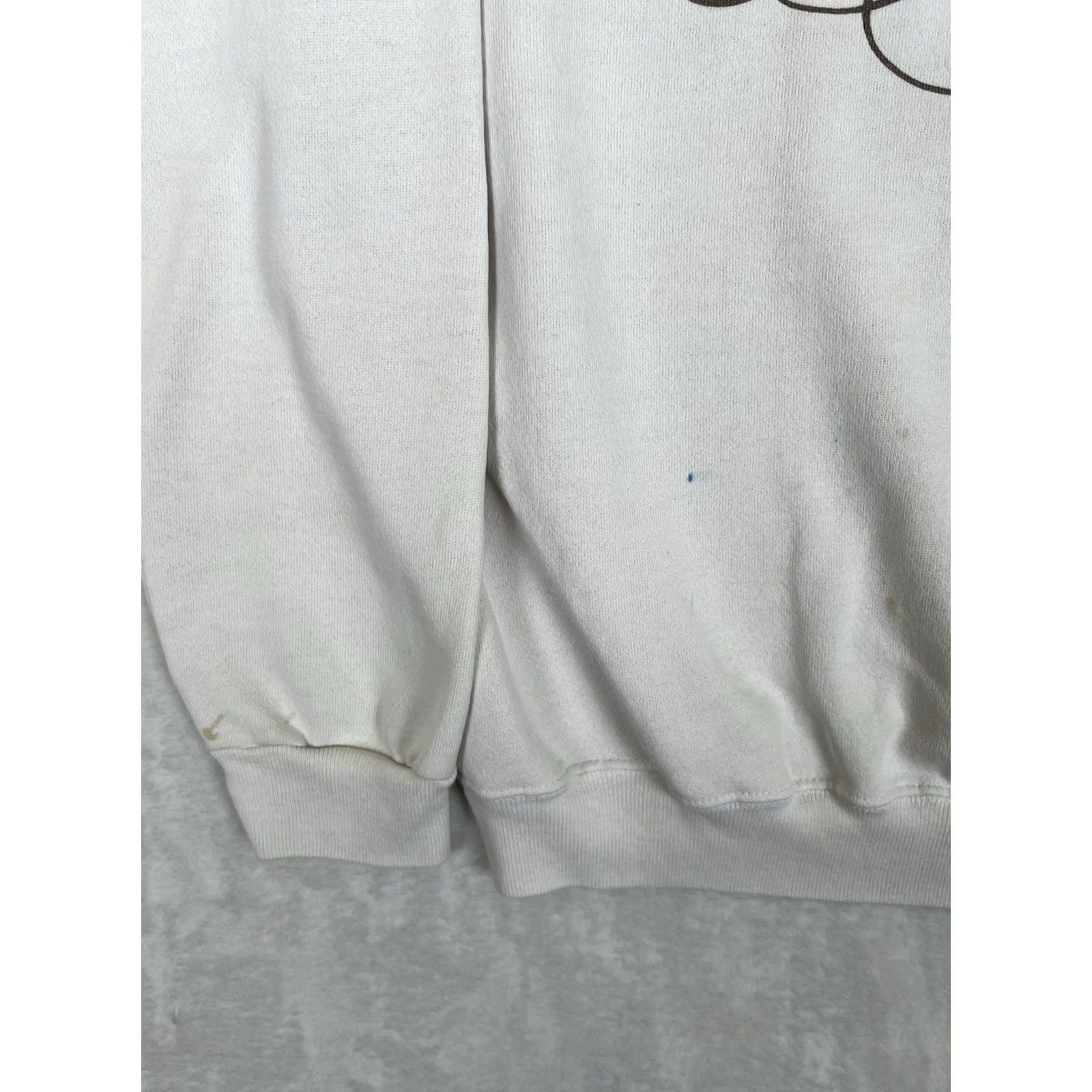 Vintage VINTAGE Hallmark Sweatshirt 80s 90s Graphic Print Pullover Crew Neck White XL Women Size XL / US 12-14 / IT 48-50 - 4 Thumbnail