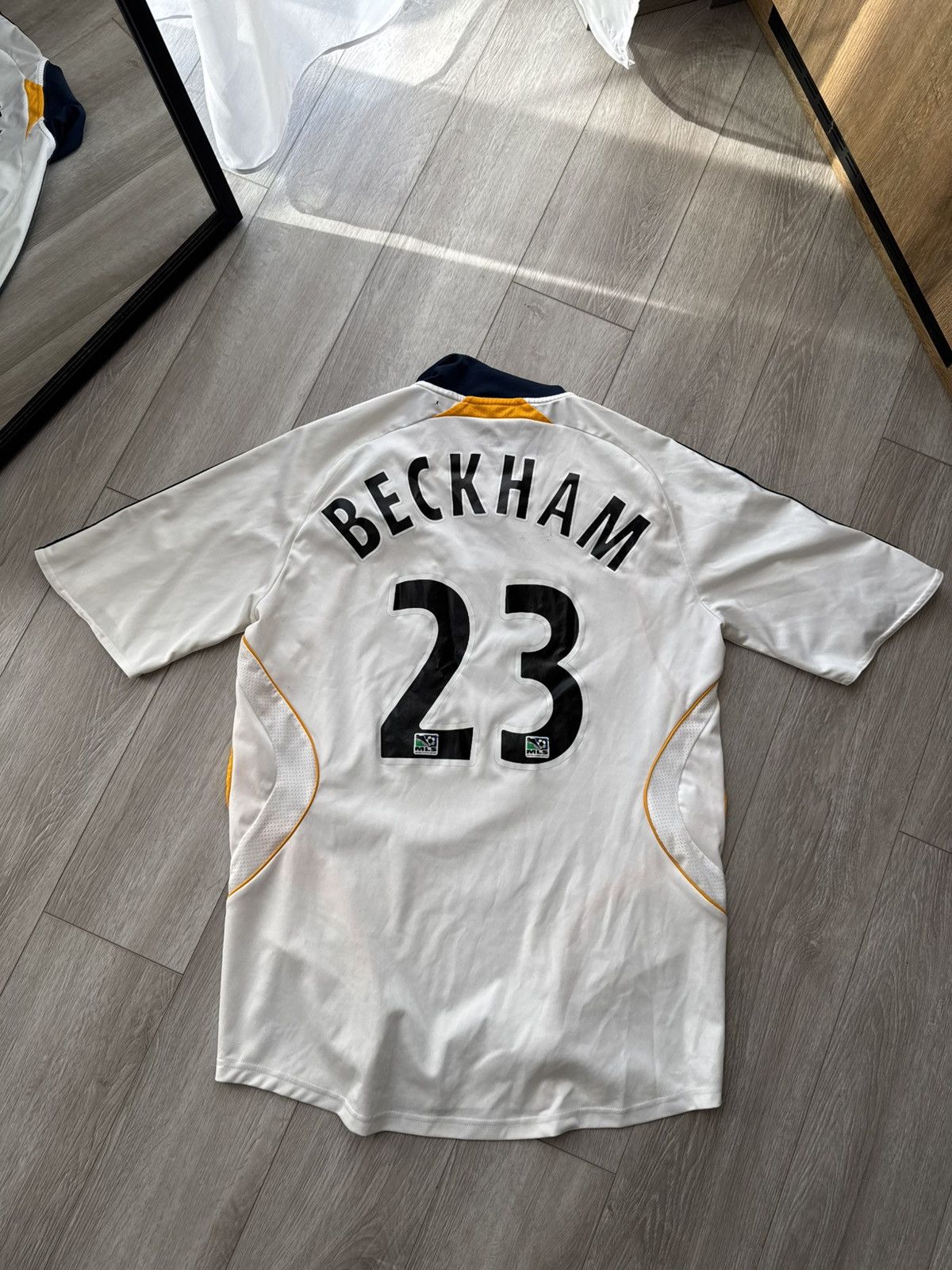 Adidas Adidas Vintage David Beckham 2007 LA Galaxy MLS Football Kit Size US M / EU 48-50 / 2 - 1 Thumbnail
