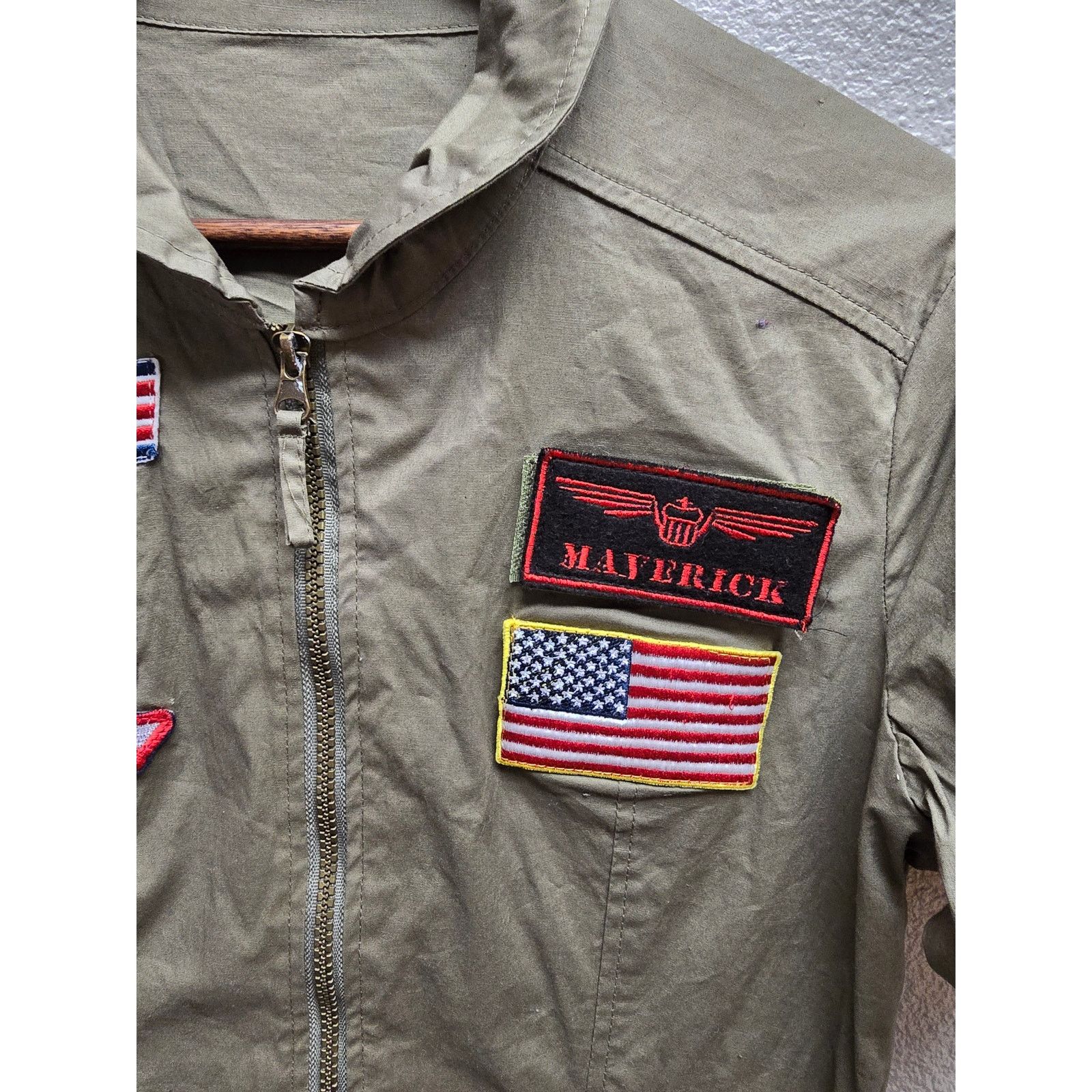 Other Top Gun Maverick Dress Green Military Dress Patch Utility Size M / US 6-8 / IT 42-44 - 6 Thumbnail