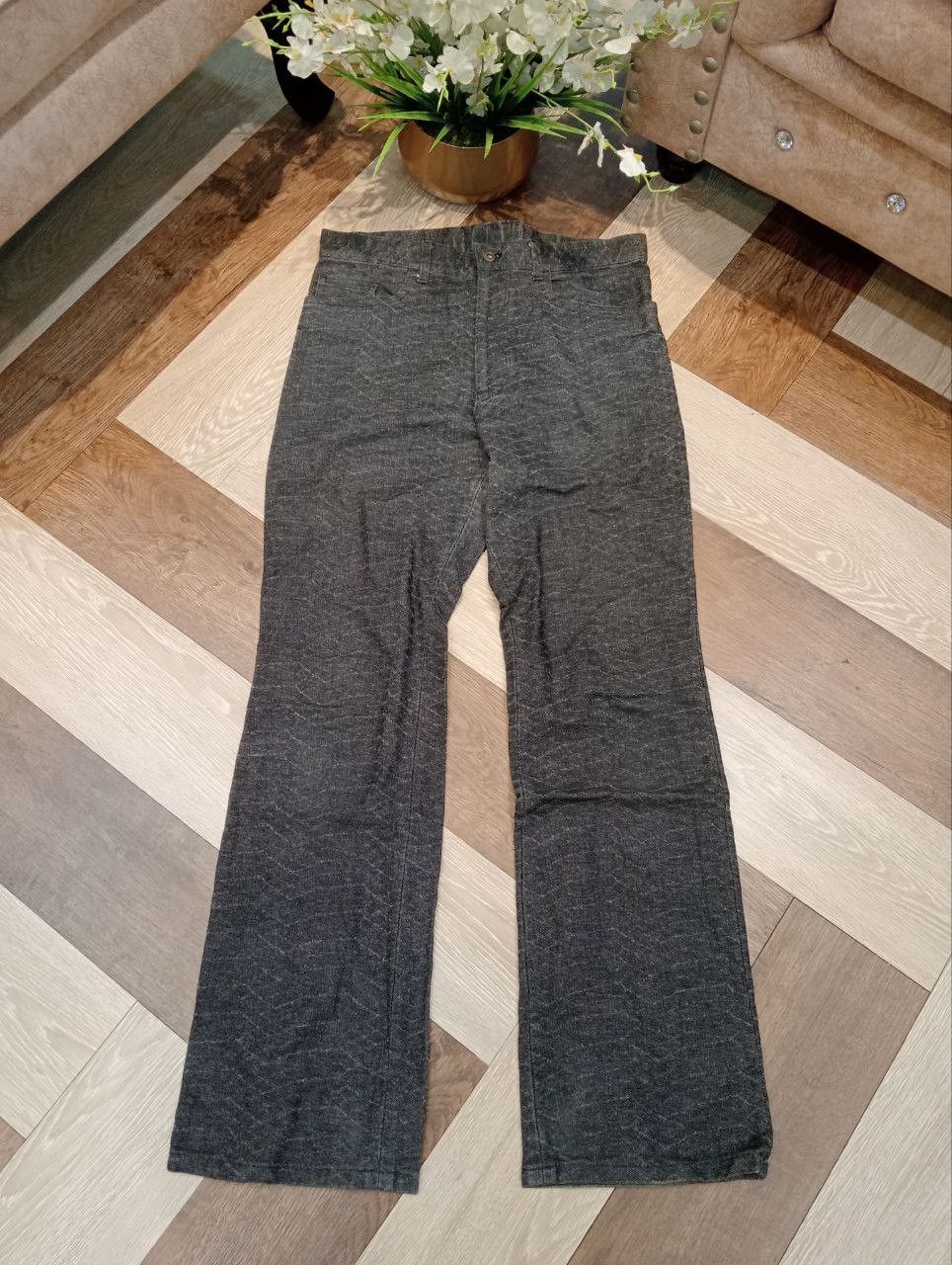 If Six Was Nine JAPANESE MONSIEUR NICOLE FLARED JEANS - SIZE 52 Size US 33 - 1 Thumbnail