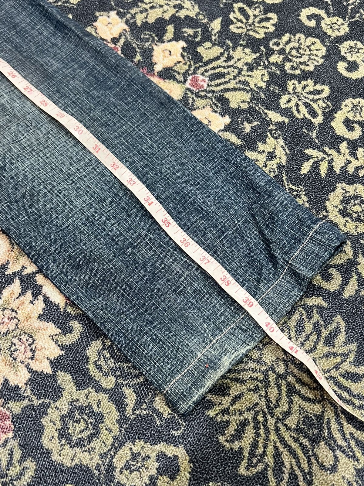 Marithe + Francois Girbaud Marithe Francois Girbaud Denim Suede Leather Cowboy Pocket Size 30" / US 8 / IT 44 - 19 Thumbnail