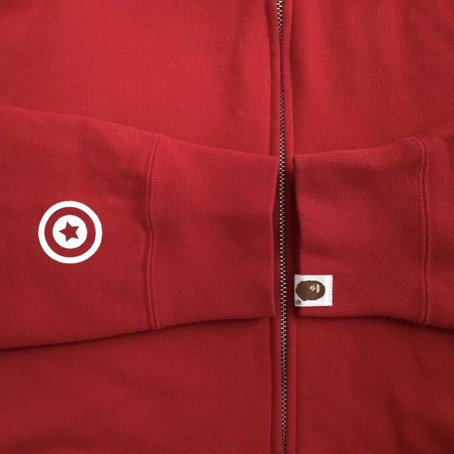 Bape BAPE Crazy Face Tiger Shark full zip Hoodie a bathing ape Size US L / EU 52-54 / 3 - 7 Thumbnail