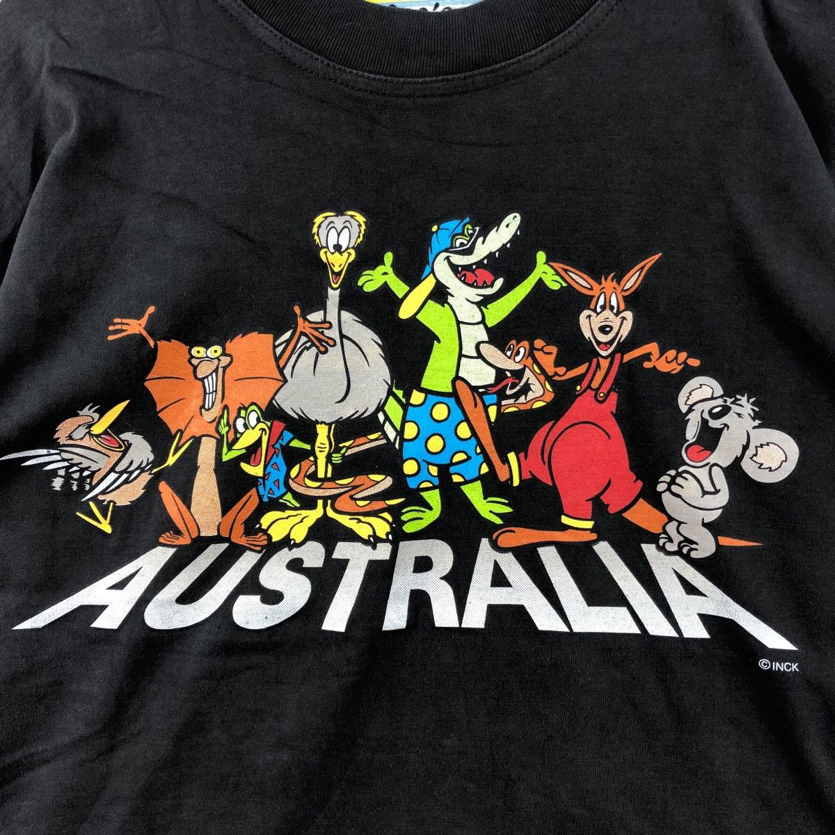 Vintage Vintage INCK AUSTRALIAN CARTOON Full Character T-Shirt Size US L / EU 52-54 / 3 - 3 Thumbnail