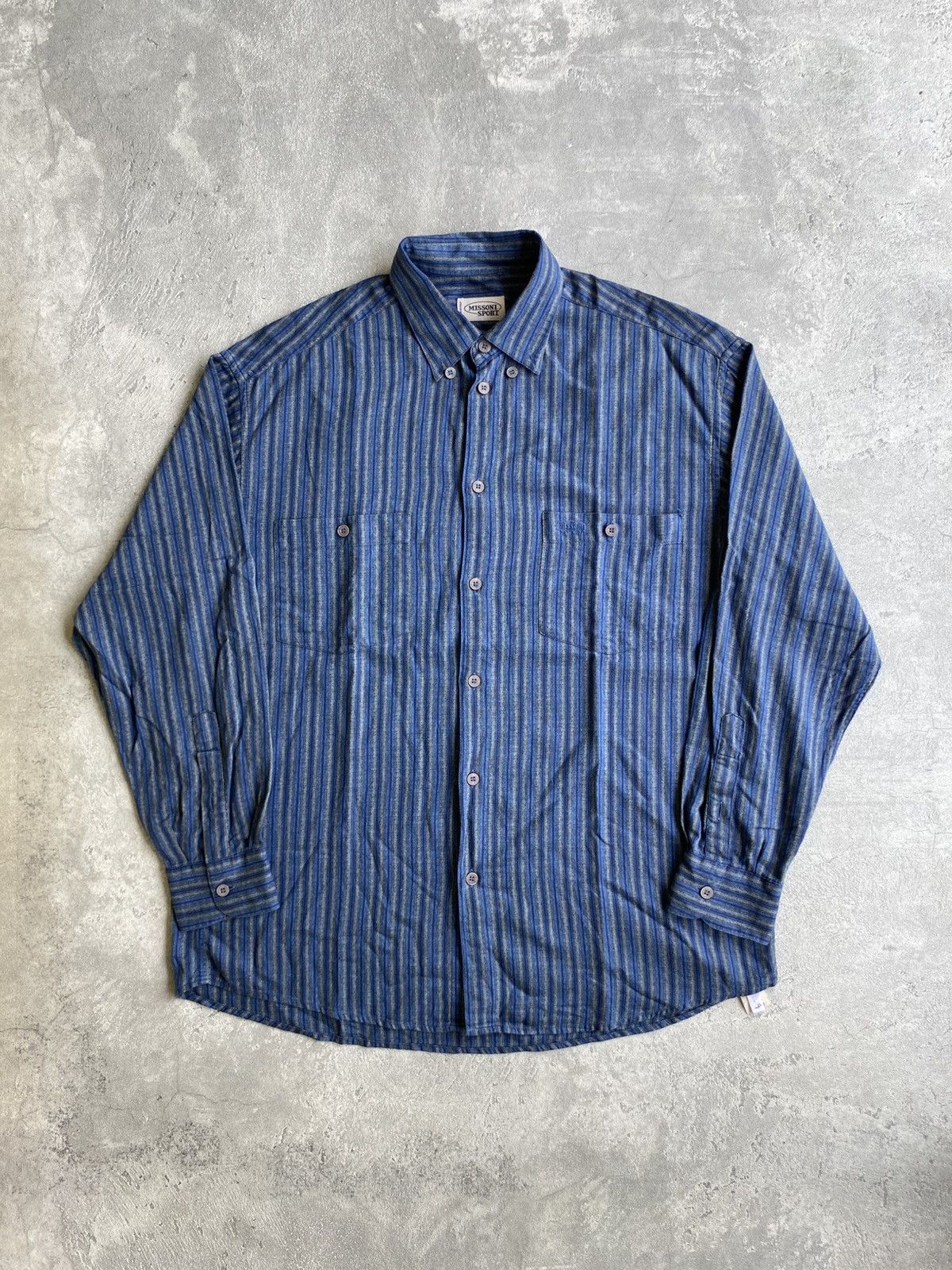 Missoni × Vintage Vintage Missoni Shirt Size US L / EU 52-54 / 3 - 1 Thumbnail